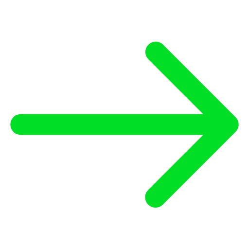 Pil för att klicka vidare